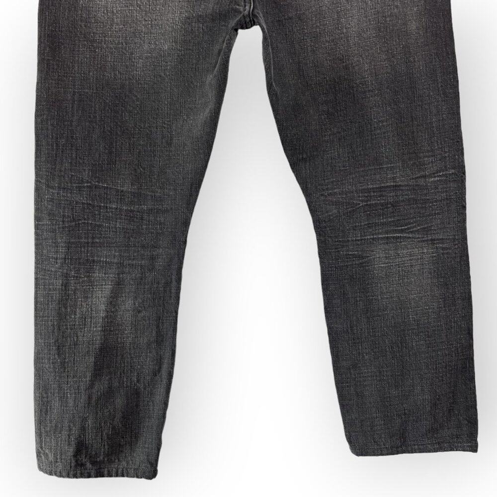 TAYLOR STITCH The Slim Organic Cotton Selvage Jean SIZE 35 x 27 Black Wash Denim - Picture 13 of 13